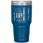 USA Flag Best Buckin' Dad Ever Deer Hunting Fathers Day Gift Tumbler Tumblers dad, family- Nichefamily.com