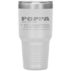 PopPa Like A Grandfather But So Much Cooler Funny Grandpa Tumbler Tumblers dad, family- Nichefamily.com