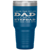 Best Dad and Stepdad Cute Fathers Day Gift from Wife Tumbler Tumblers dad, family- Nichefamily.com