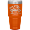 Only Cool Grandpas Ride Motorcycles Riding Rider Moto Tumbler Tumblers dad, family- Nichefamily.com