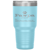 Funny dog grandpa Pawpa defintion Tumbler Tumblers dad, family- Nichefamily.com