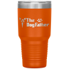 The Dogfather Boston Terrier Dog Dad Father's Day Tumbler Tumblers dad, family- Nichefamily.com