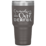 Grandpa of Mr Onederful 1st Birthday First One-Derful Party Tumbler Tumblers dad, family- Nichefamily.com