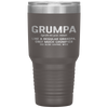 Grumpa Definition Like A Regular Grandpa Only Grumpier Tumbler Tumblers dad, family- Nichefamily.com