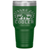 Strong Dad Workout  Weight Lifting Father's Day Gift Tumbler Tumblers dad, family- Nichefamily.com