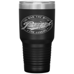 Papi Man Myth Legend Vintage Daddy Father's Day Gifts Tumbler Tumblers dad, family- Nichefamily.com