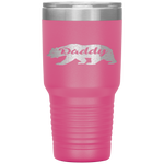 Daddy Bear  Fathers Day Dad Gift Tumbler Tumblers dad, family- Nichefamily.com