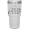 Reel Cool Dad Fishing Daddy Father's Day Gift  Tumbler Tumblers dad, family- Nichefamily.com