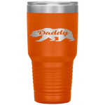 Daddy Bear  Fathers Day Dad Gift Tumbler Tumblers dad, family- Nichefamily.com