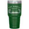 Cat Daddy Men Vintage Retro Black Cats Dad Fathers Day Gift Tumbler Tumblers dad, family- Nichefamily.com