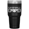 Baseball Dad Papa Father's Day Gift For Him School Tumbler Tumblers dad, family- Nichefamily.com