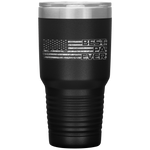 Best Pa Ever American Flag Father's Day Gift Tumbler Tumblers dad, family- Nichefamily.com