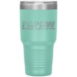 Papaw The Veteran The Myth The Legend Fathers Day Gift Tumbler Tumblers dad, family- Nichefamily.com