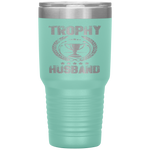 Trophy Husband Funny Father's Day Gift Tumbler Tumblers dad, family- Nichefamily.com