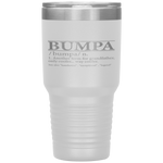 Funny BUMPA definition Fathers day gift Grandpa gift Tumbler Tumblers dad, family- Nichefamily.com