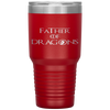 Father of Dragons Fathers Day Best Gift for Dad Tumbler Tumblers dad, family- Nichefamily.com