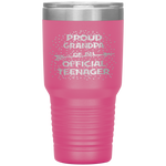 Proud Grandpa of an Official Teenager, 13th B-Day Party Tumbler Tumblers dad, family- Nichefamily.com