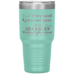 Valedictorian Class of 2020 Proud Grandpa Family Graduation Tumbler Tumblers dad, family- Nichefamily.com