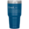 Dad Definition Father's Day Funny Mens Hilarious Adult Humor Tumbler Tumblers dad, family- Nichefamily.com