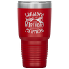 Grandpa Of The Birthday Mermaid Gifts Merman Family Matching Tumbler Tumblers dad, family- Nichefamily.com