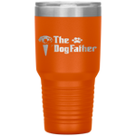 The Dogfather Golden Retriever Dog Dad Father's Day Tumbler Tumblers dad, family- Nichefamily.com