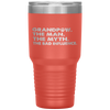 GrandPaw the man the myth te influence gift grandpa Tumbler Tumblers dad, family- Nichefamily.com