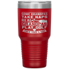 Real Grandpas Play Golf Best Grandpa Golfer Dad Funny Gift Tumbler Tumblers dad, family- Nichefamily.com