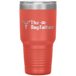 The Dogfather Chihuahua Dog Dad Father's Day Gift Tumbler Tumblers dad, family- Nichefamily.com