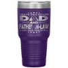 I Have Two Titles Dad Father-In-Law Funny Fathers Day Gift Tumbler Tumblers dad, family- Nichefamily.com