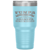 Funpa Fathers Day Men Gift Fun Grandpa Birthday Tumbler Tumblers dad, family- Nichefamily.com