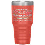 Funny Pop Pop Dad Valentine Fathers Day Christmas Gift Tumbler Tumblers dad, family- Nichefamily.com