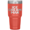 ICE CREAM MAN Party Father's Day Gift Novelty Tumbler Tumblers dad, family- Nichefamily.com