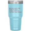 GrandPaw the man the myth te influence gift grandpa Tumbler Tumblers dad, family- Nichefamily.com