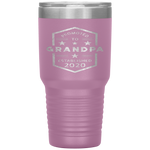 Promoted to Grandpa 2020 Established 2020 Tumbler Tumblers dad, family- Nichefamily.com