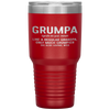 Grumpa Definition Like A Regular Grandpa Only Grumpier Tumbler Tumblers dad, family- Nichefamily.com