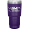 Grumpa Definition Like A Regular Grandpa Only Grumpier Tumbler Tumblers dad, family- Nichefamily.com