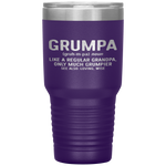 Grumpa Definition Like A Regular Grandpa Only Grumpier Tumbler Tumblers dad, family- Nichefamily.com