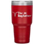 The Dogfather Chihuahua Dog Dad Father's Day Gift Tumbler Tumblers dad, family- Nichefamily.com