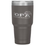 Graphic 365 Opa Grandpa Vintage EST 2020 Men Gift Tumbler Tumblers dad, family- Nichefamily.com