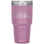 GRANDAD THE MAN THE MYTH THE LEGEND Father's Day Gift Men Tumbler Tumblers dad, family- Nichefamily.com