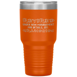 Retired Retirement Gift for Grandpa from Grandkids Tumbler Tumblers dad, family- Nichefamily.com