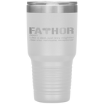 Fa-Thor Like A Dad Just Way Mightier Best Fathers Day Tumbler Tumblers dad, family- Nichefamily.com