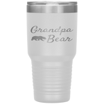 Grandpa Bear - Christmas Papa Bear Mama Bear Baby Bear Tumbler Tumblers dad, family- Nichefamily.com