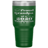 Valedictorian Class of 2020 Proud Grandpa Family Graduation Tumbler Tumblers dad, family- Nichefamily.com