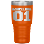 Daddys Girl 01 Fathers Day Gift Idea Daddy Daughter Matching Tumbler Tumblers dad, family- Nichefamily.com