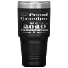 Valedictorian Class of 2020 Proud Grandpa Family Graduation Tumbler Tumblers dad, family- Nichefamily.com