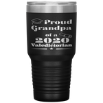 Valedictorian Class of 2020 Proud Grandpa Family Graduation Tumbler Tumblers dad, family- Nichefamily.com