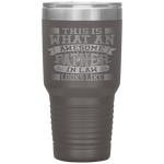 Awesome Father In Law Tumbler Tumblers dad, family- Nichefamily.com