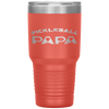 Pickleball Papa Father's Day Pickleball Tumbler Tumblers dad, family- Nichefamily.com