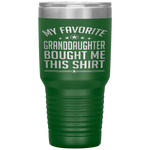 My Favorite Granddaughter Bought Me This - Father Day Tumbler Tumblers dad, family- Nichefamily.com